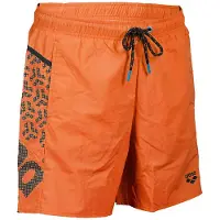 Arena Men's Pro-file Beach Boxer Logo Nespola-asphalt Maat: XXL | Zwembroeken Outlet | Heren
