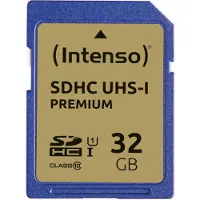 Intenso Premium - carte mémoire flash - 32 Go - SDHC UHS-I