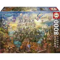 Educa Dream Town Puzzle 8000 Pieces Veelkleurig Kinderen