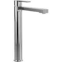 Villeroy & Boch Architectura Eengreeps wastafelkraan - verhoogd - met Push-Open afvoergarnituur - chroom TVW10300500061