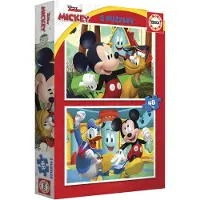 Educa - puzzel - 2 x 48 stuks - MICKEY EN VRIENDEN DISNEY