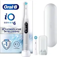 Oral-B iO Series 6 Grey Opal Elektrische Tandenborstel + 1 extra opzetborstel