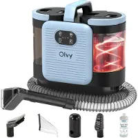 Olvy Tapijtreiniger PRO - Stoomreiniger - Draagbare Vlekkenreiniger - 100° Stoom - Bank Reiniger Machine - Meubelreiniger - 1650W - Zetelreiniger - Matrasreiniger