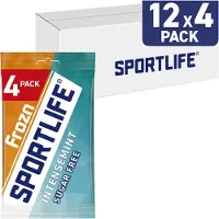 Sportlife Kauwgom frozn intense - extreem frisse suikervrije kauwgom - 12x(4x18g)