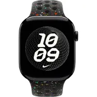 Apple Watch Strap - 46mm - Midnight Black - Nike Sport Band - M/L