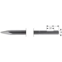 Rotec 6-kant Puntbeitel 600mm 6-kant ø19,0 met uitsparing - 2153507