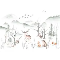 Komar Wandfoto Cozy Woods