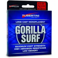 Tubertini Gorilla Surf Monofilament 300 M Transparant 0.240 mm