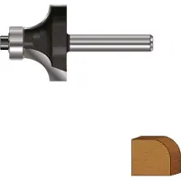 Rotec HM Afrondprofielfrees | GOLD-LINE | ø25.4 | R=6.35 | d2=12 - 272.11.0635