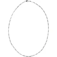 Faina Ketting 'Figaro' zilver