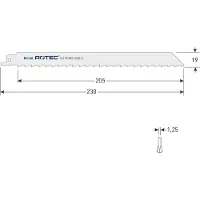 Rotec Reciprozagen RC120 / 1111K (VPE 5 stuks) - 5250120