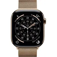 Apple Watch Strap - 46mm - Gold - Milanese Loop - M/L