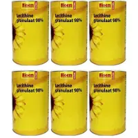 Bloem Lecithine Granulaat 98% zes-pak 6x 400 gram (zie ook 12-pak en Nutriforce (=zelfde, voordeliger)