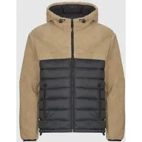 Schott Fleece Jack - heren - Beige - EU XL