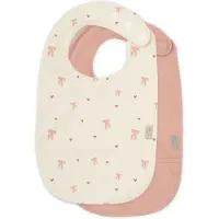 Cam Cam Slabbetjes - PU - 2-pack - Bogen - - OneSize - Slabbetjes