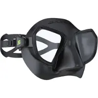 Salvimar Noah Comfort Asian Fit Anti Fog Spearfishing Mask Zwart