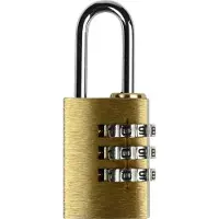 Stahlex Hangslot met cijfercode Codeslot 20mm Tri-Circle