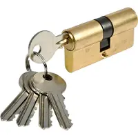 Benson Euro Profielcylinder - 60 mm - Inclusief 5 Sleutels - Enkel