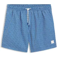 BOSS Zwemshorts 'Vibe' blauw / wit