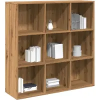 vidaXL Boekenkast 98x29x97,5 cm artisanaal eikenkleur
