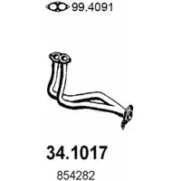 ASSO 34.1017 Voorpijp