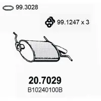 ASSO 20.7029 Einddemper