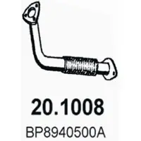 ASSO 20.1008 Voorpijp