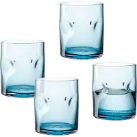 Leonardo Waterglas Vesuvio Blauw 300 ml (Set van 4)