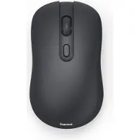 Hama WM-200 Muis Draadloos Optisch Zwart 4 Toetsen 1600 dpi Geluidsarme toetsen