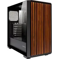 UNYKAch UNYKA UK121804, Midi-toren, PC, Zwart, Hout, ATX, E-ATX, Micro ATX, ABS (acrylonitril-butadieen-styreen), SGCC, Gehard glas, Hout, Gaming