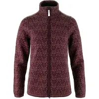 Fjällräven - Women's Snow Cardigan - Wollen vest XL, rood