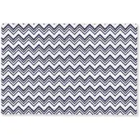 MuchoWow Deurmat 90x60 cm - Droogloopmat Oceaan - Golven - Blauw - Wit - Mat voor binnen - Schoonloopmat - Deurmatten met print - Inloopmat