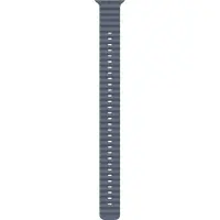 Apple Watch Strap - 49mm - Black Titanium Finish - Anchor Blue - Ocean Band Extension