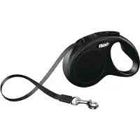 Flexi New Classic S Gurtleine 5 m Schwarz