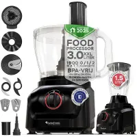 TurboTronic - Foodprocessor - 8-in-1 Keukenmachine - 3
