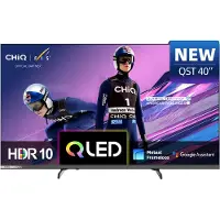 Chiq L40QST - Smart TV 40 Inch - QLED Pro Google TV - Full HD - Randloos Metal Design - Dolby Audio - Nieuw