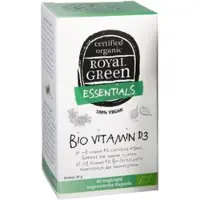 Royal green 2x Vitamine D3 Biologisch 60 Vegacapsules