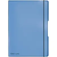 Herlitz My.book Schrift A4 Geruit PP Lichtblauw Geperforeerd