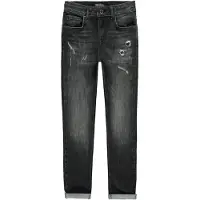Cars Jeans Kids Bates Damage For Boys Black Used Maat: 7 | Spijkerbroeken Outlet | kids | Zwart