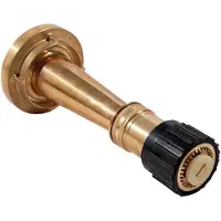 Lalizas Brass Fog Nozzle 3 Position Storz 38 Goud