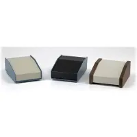 Hammond Electronics 1456PH3BKBU Consolebehuizing (l x b x h) 217 x 356 x 81 mm Aluminium Blauw, Zwart 1 stuk(s)