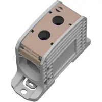 HoraeTec 087810-3-3 Serieklem PA Grijs-wit (RAL 7035), Bruin 1-polig 310 A, 250 A 600 V Geleidertype = L