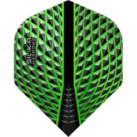 Harrows Silika NO2 Green Tough Crystalline Coated - Dart Flights