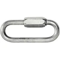 Peguet Quick Link Shackle 10 Units Zilver 8 mm