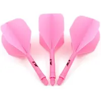 Cuesoul - Tero Flight System AK5 Rost Standaard - Pink - Dart Flights
