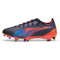 Puma Ultra 6 Ultimate Relentless Gras Voetbalschoenen (FG) Zwart Rood Blauw