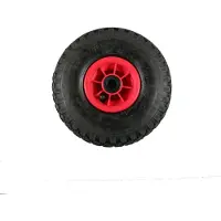 GereedschapXXL Wiel + Band 3.00-4", Luchtband, 260mm, Geschikt voor Kruiwagens