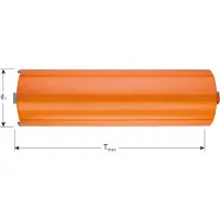 Rotec Diamantboor DROOG 25x400xM16 Ring 3,0x9,0 - 7750250