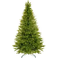 Springos Kunstkerstboom | Natuurlijk Sparrenhout | 240 cm | Zonder Verlichting
