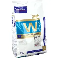 Virbac HPM Weight Loss/Diabetic W1 Kattenvoer 1,5 kg